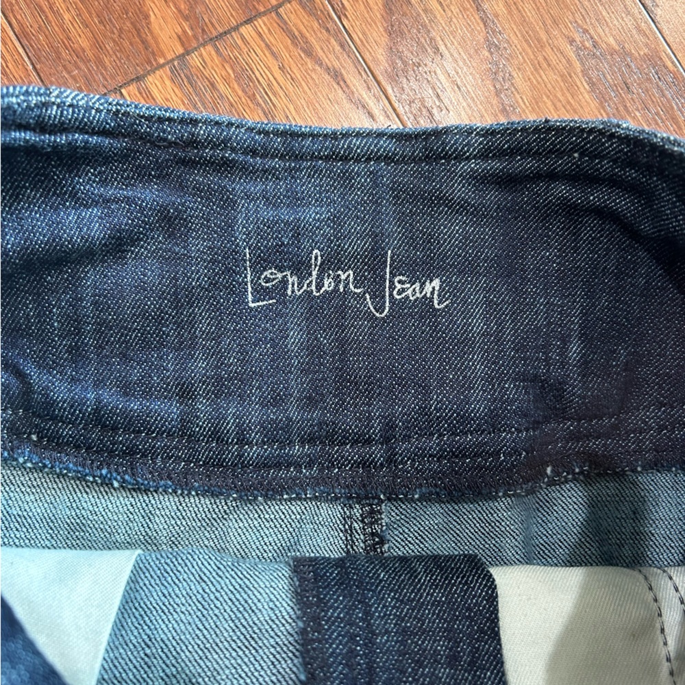 🩷 NWOT London Jeans for Victoria’s Secret denim pencil skirt size 0 - Picture 3 of 6